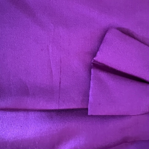 Kate Spade Mademoiselle Silk Sleeveless Fuchsia Sheath Dress with bow on front 2 - Picture 15 of 16